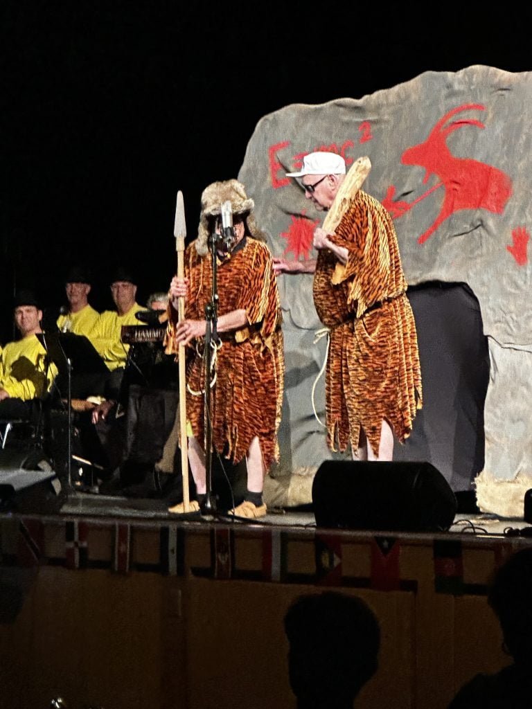 Simcoe Lions Club 2023 Variety Show Cave men